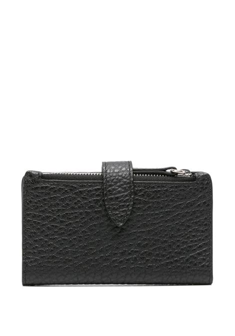 portafoglio four stitches zip unisex nero MAISON MARGIELA | SA1VX0019 P4455T8013